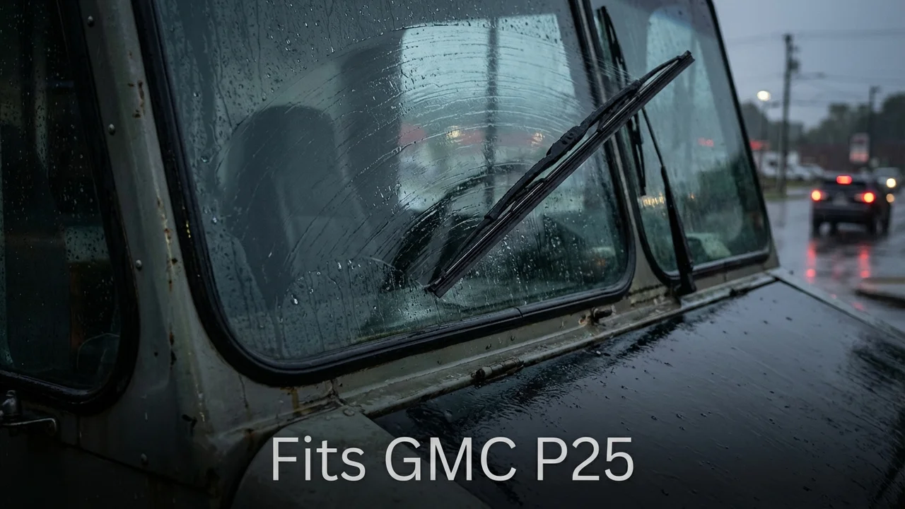 GMC P25 Passenger Side Wiper Blade — 17