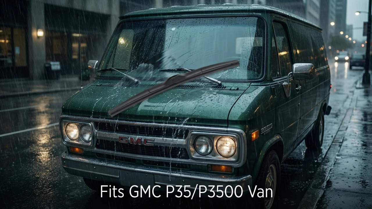GMC P35/P3500 Van Passenger Side Wiper Blade — 19