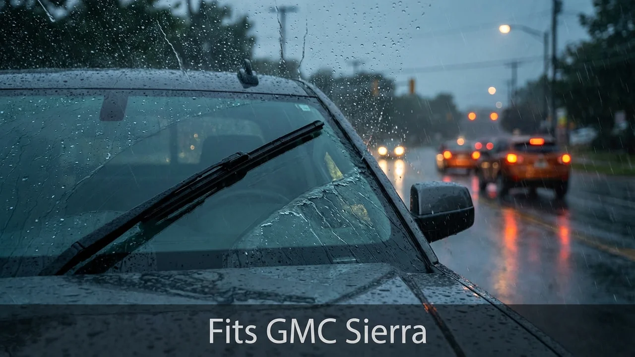 GMC Sierra Driver Side Wiper Blade — 21