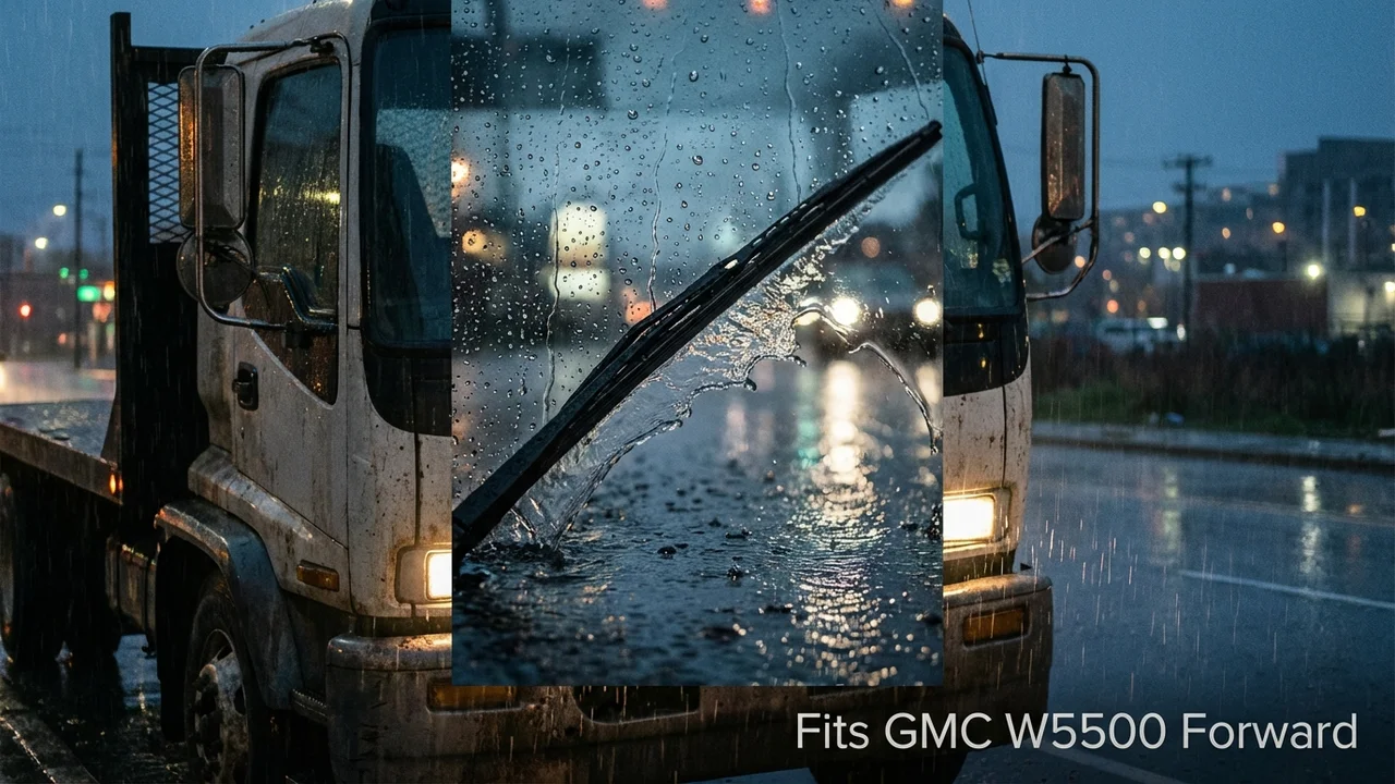 GMC W5500 Forward Driver Side Wiper Blade — 28