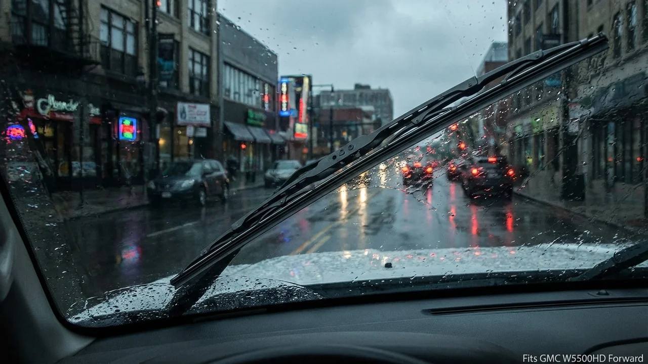 GMC W5500HD Forward Passenger Side Wiper Blade — 21