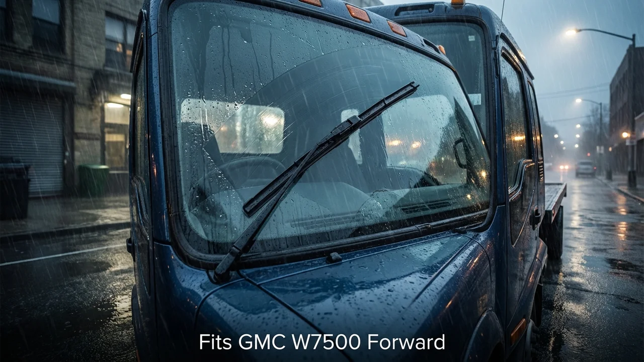 GMC W7500 Forward Driver Side Wiper Blade — 21