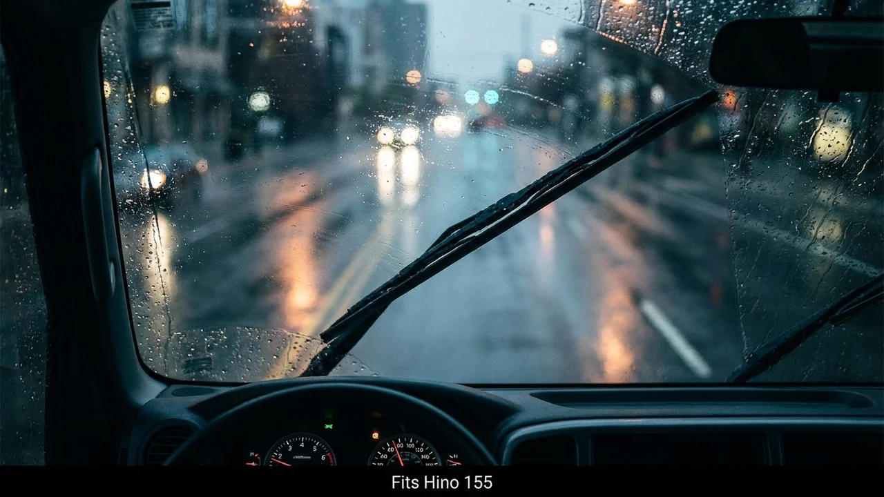 Hino 155 Passenger Side Wiper Blade — 17