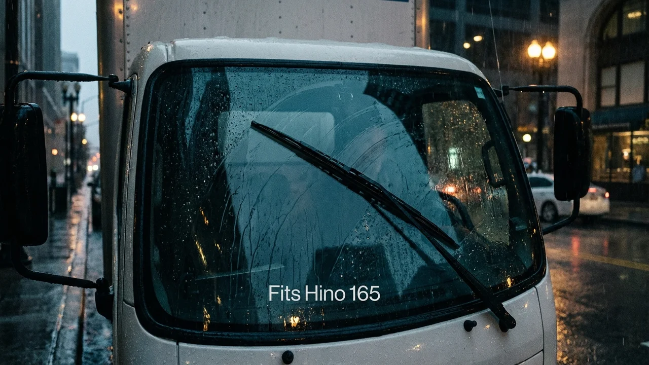 Hino 165 Driver Side Wiper Blade — 26