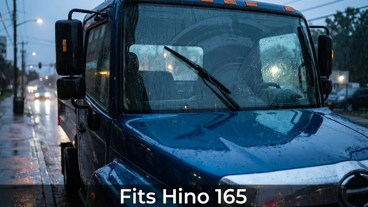 Hino 165 Rear Wiper Blade — 10