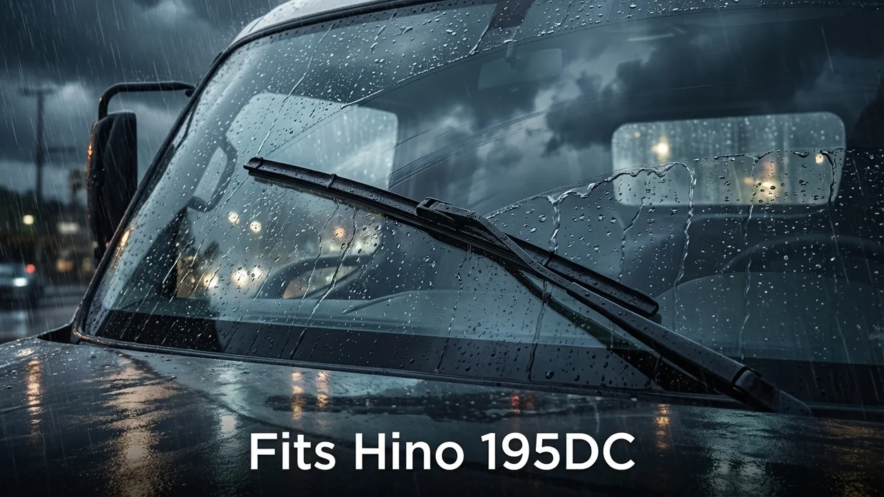 Hino 195DC Passenger Side Wiper Blade — 21