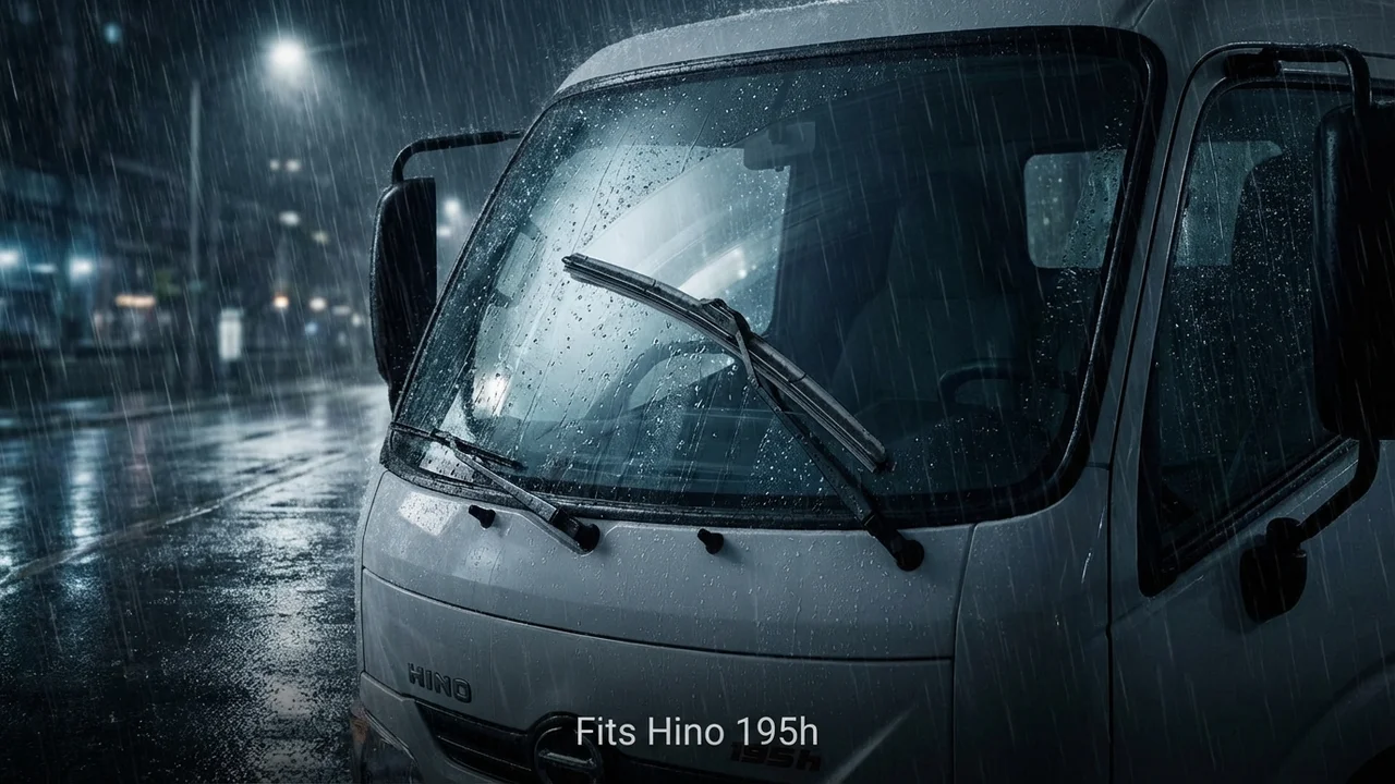 Hino 195h Passenger Side Wiper Blade — 16