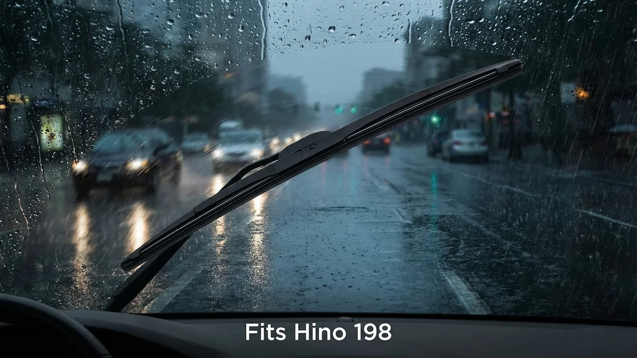 Hino 198 Driver Side Wiper Blade — 21