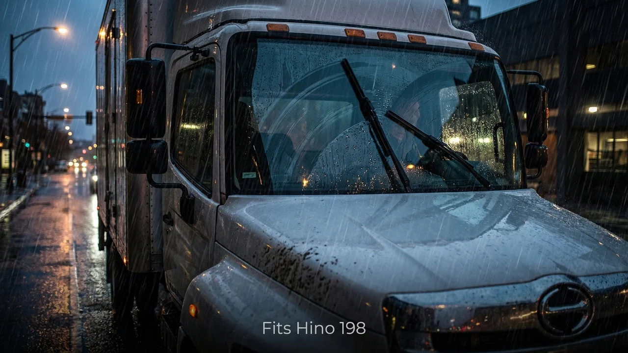 Hino 198 Passenger Side Wiper Blade — 18