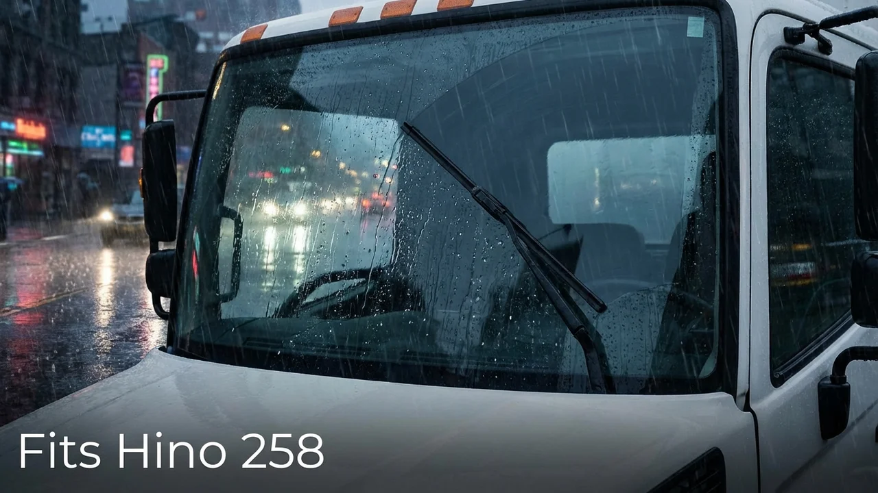 Hino 258 Driver Side Wiper Blade — 24