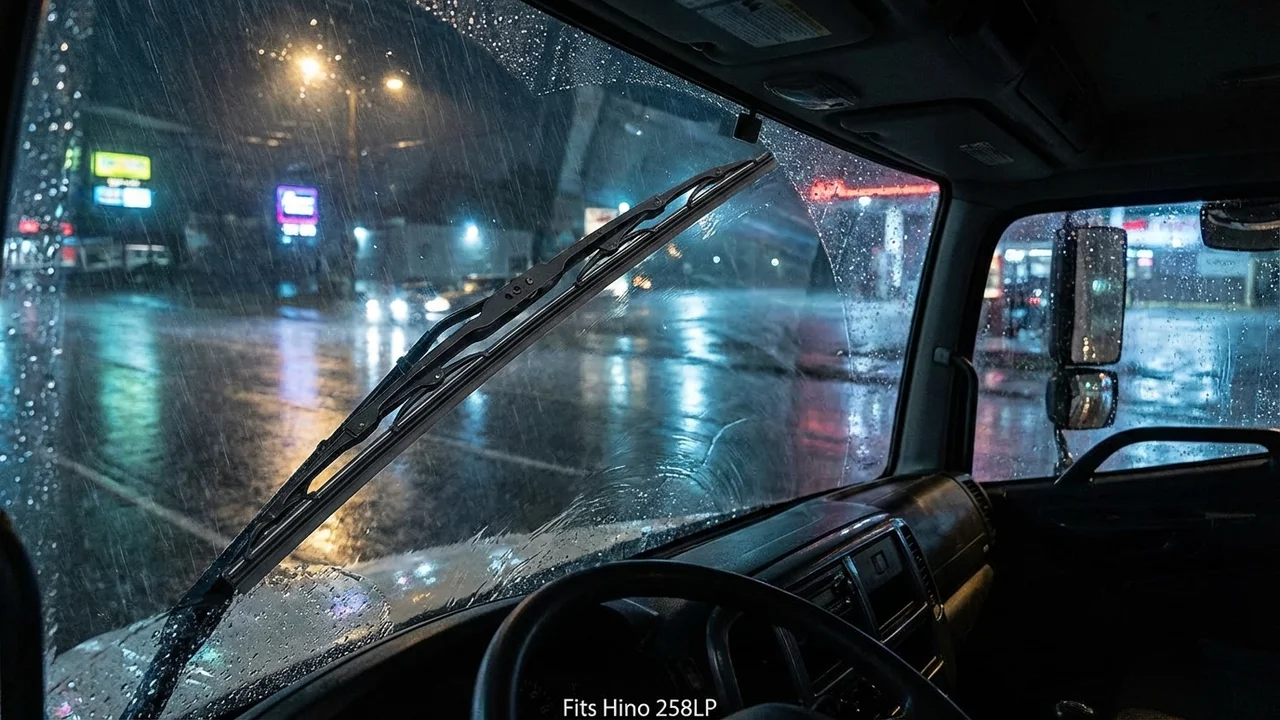 Hino 258LP Driver Side Wiper Blade — 24