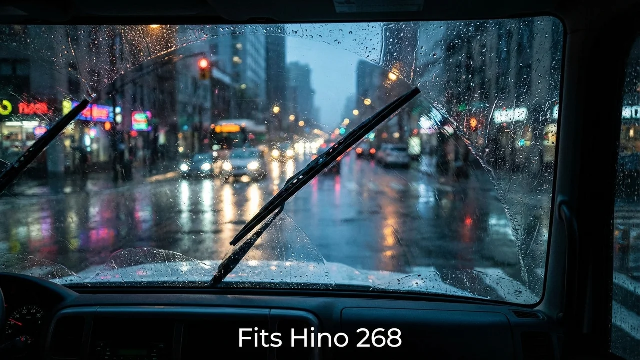 Hino 268 Passenger Side Wiper Blade — 21