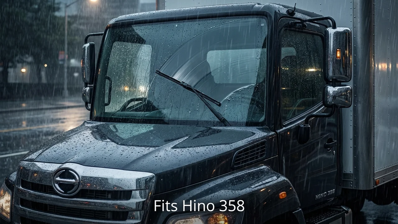Hino 358 Driver Side Wiper Blade — 21