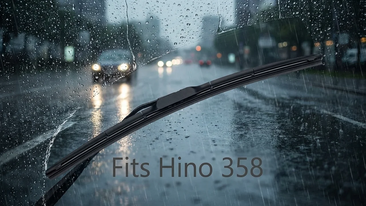 Hino 358 Passenger Side Wiper Blade — 21