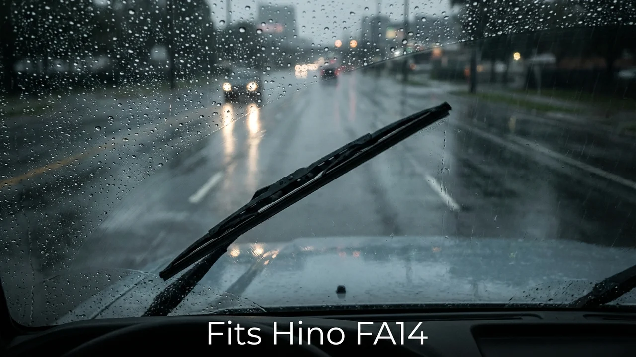 Hino FA14 Passenger Side Wiper Blade — 18