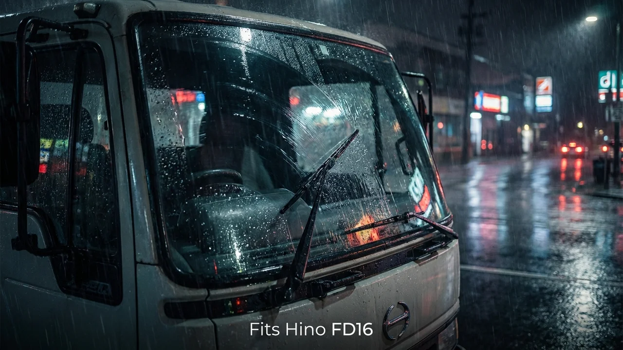 Hino FD16 Driver Side Wiper Blade — 21
