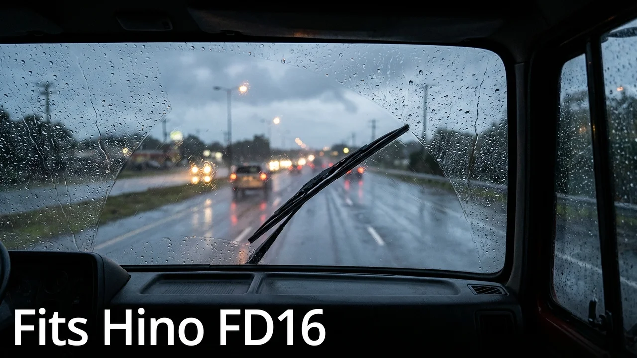 Hino FD16 Passenger Side Wiper Blade — 17