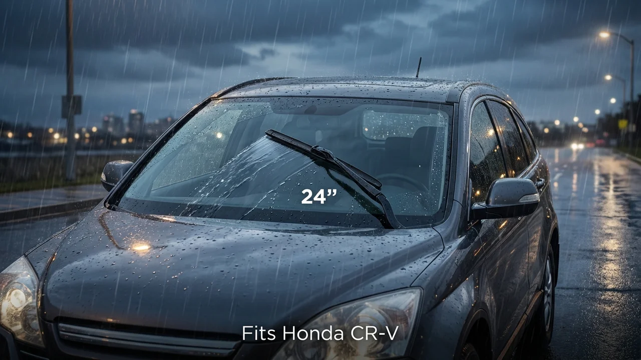 Honda CR-V Driver Side Wiper Blade — 24