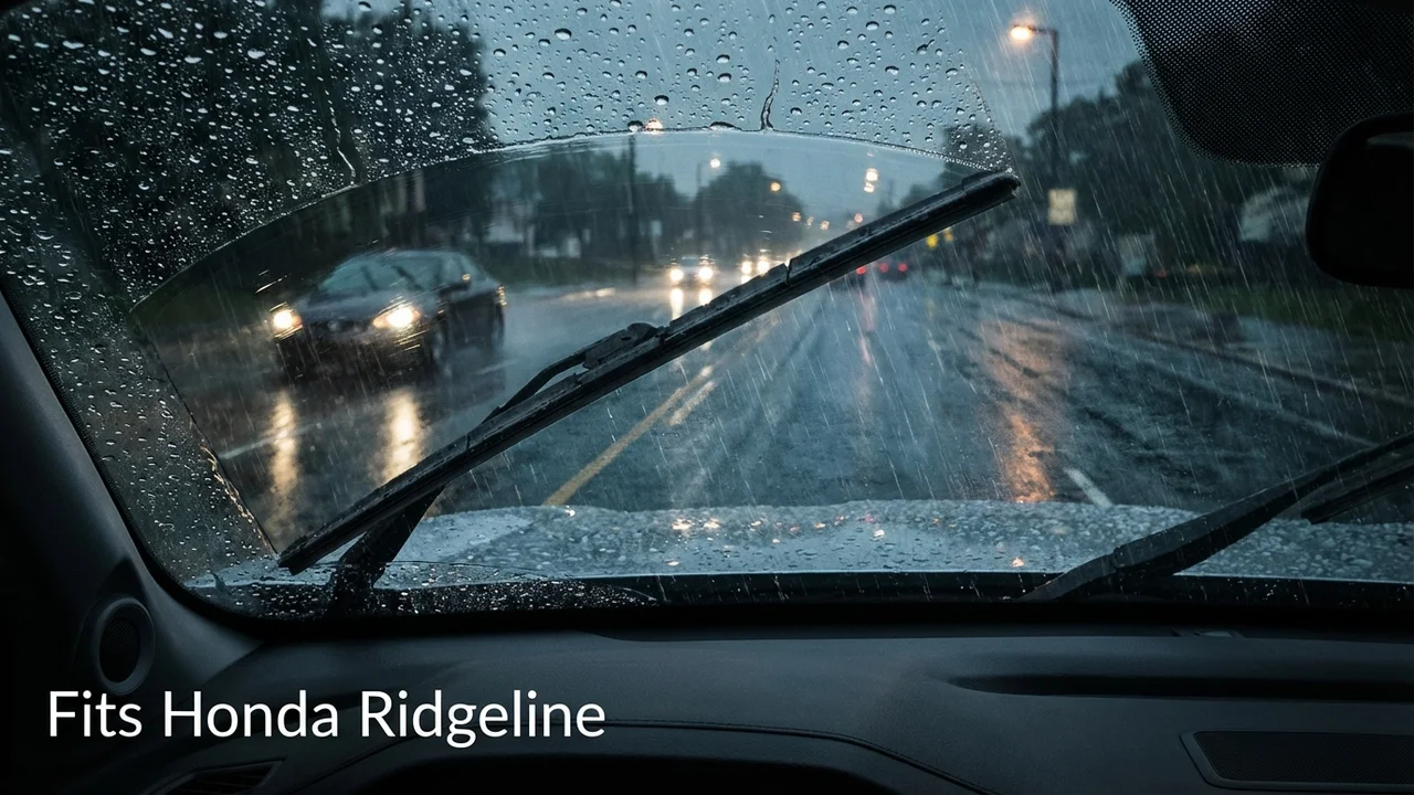 Honda Ridgeline Driver Side Wiper Blade — 24