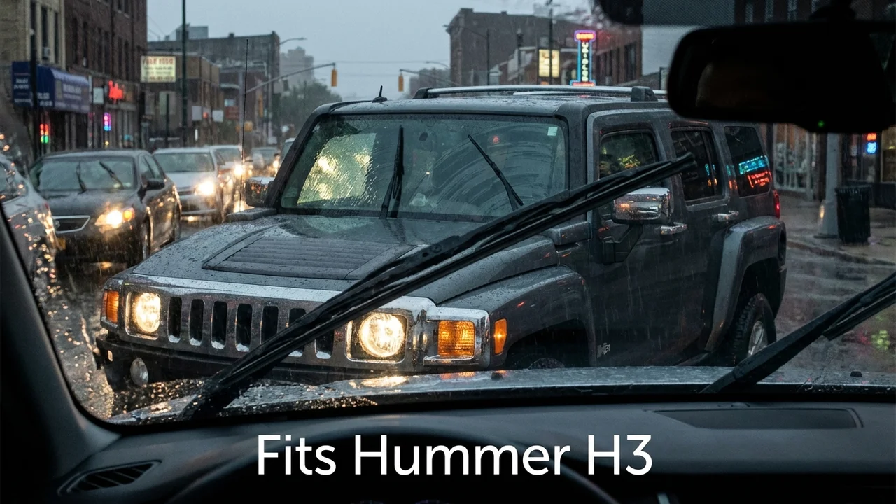 Hummer H3 Driver Side Wiper Blade — 24