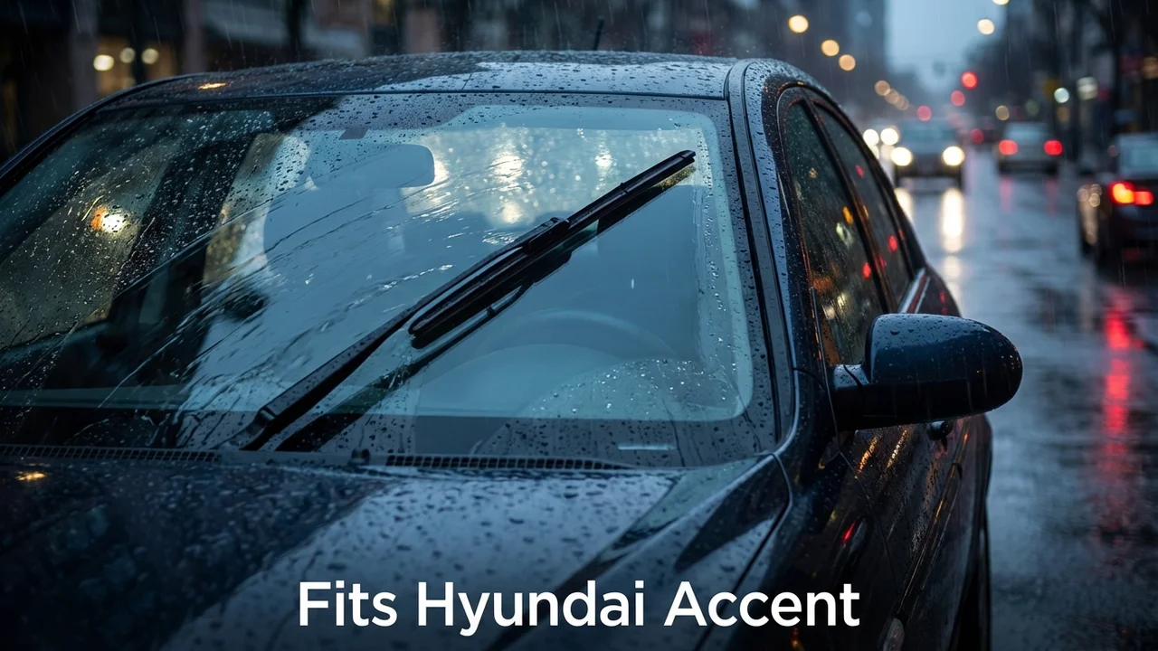 Hyundai Accent Driver Side Wiper Blade — 26