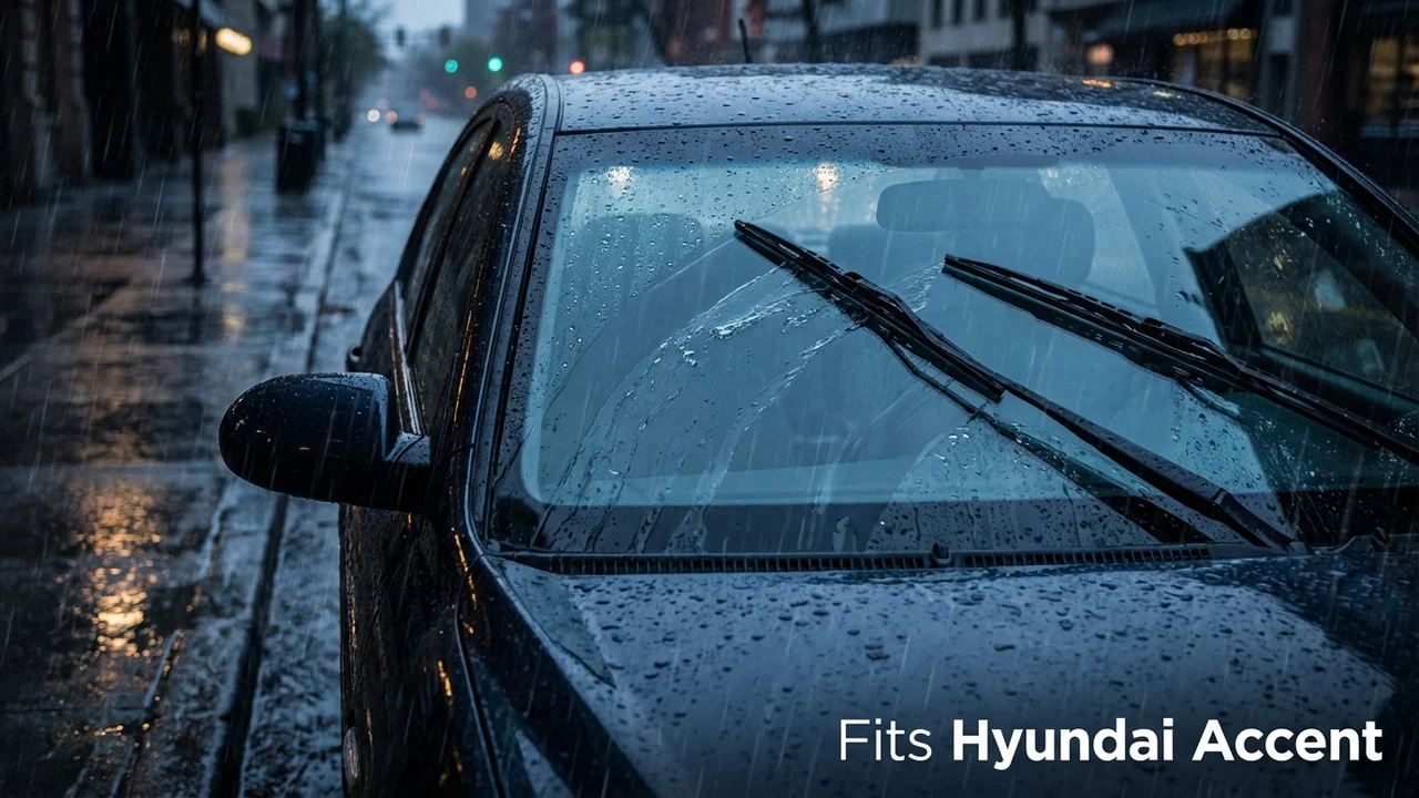 Hyundai Accent Passenger Side Wiper Blade — 19