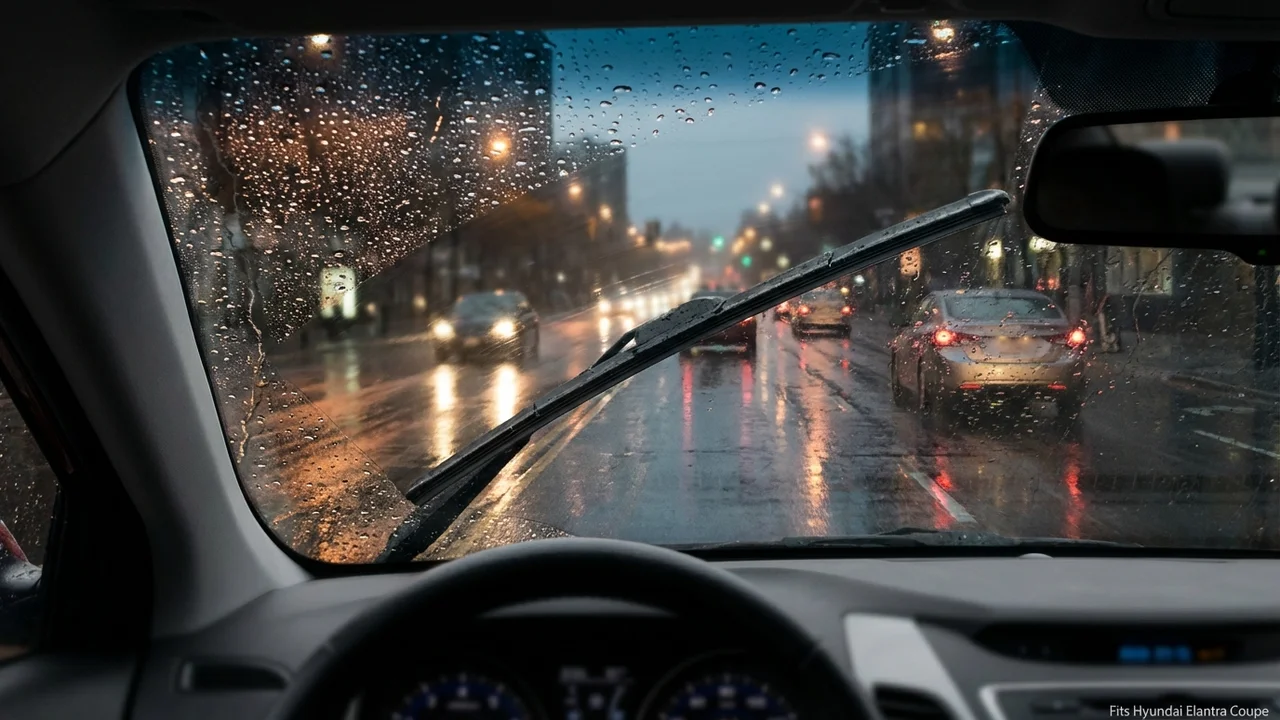 Hyundai Elantra Coupe Driver Side Wiper Blade — 21