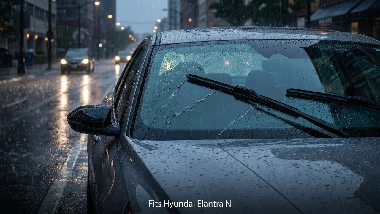 Hyundai Elantra N Passenger Side Wiper Blade — 21