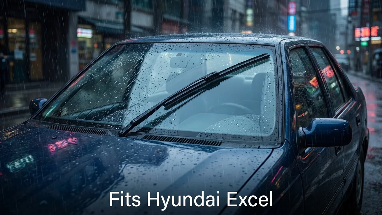 Hyundai Excel Passenger Side Wiper Blade — 22