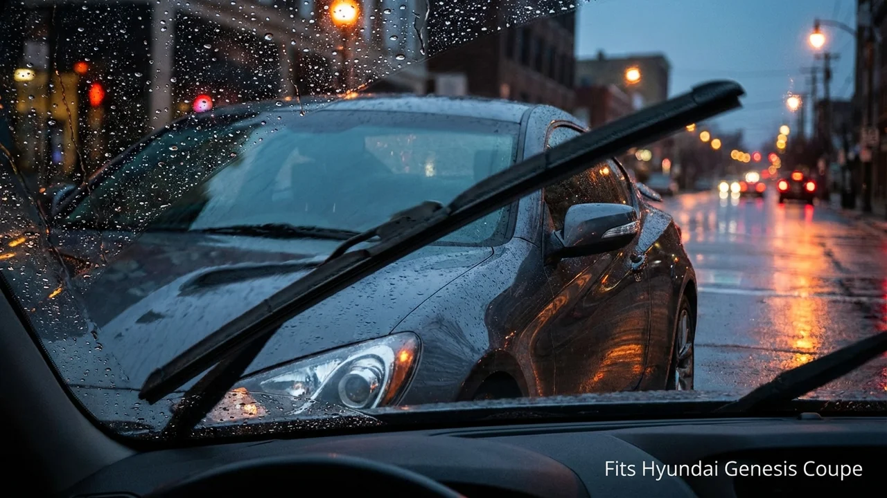 Hyundai Genesis Coupe Driver Side Wiper Blade — 21