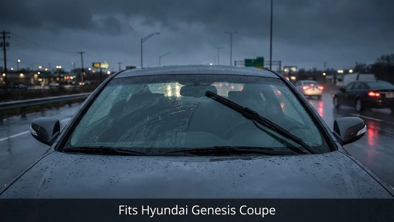 Hyundai Genesis Coupe Passenger Side Wiper Blade — 19