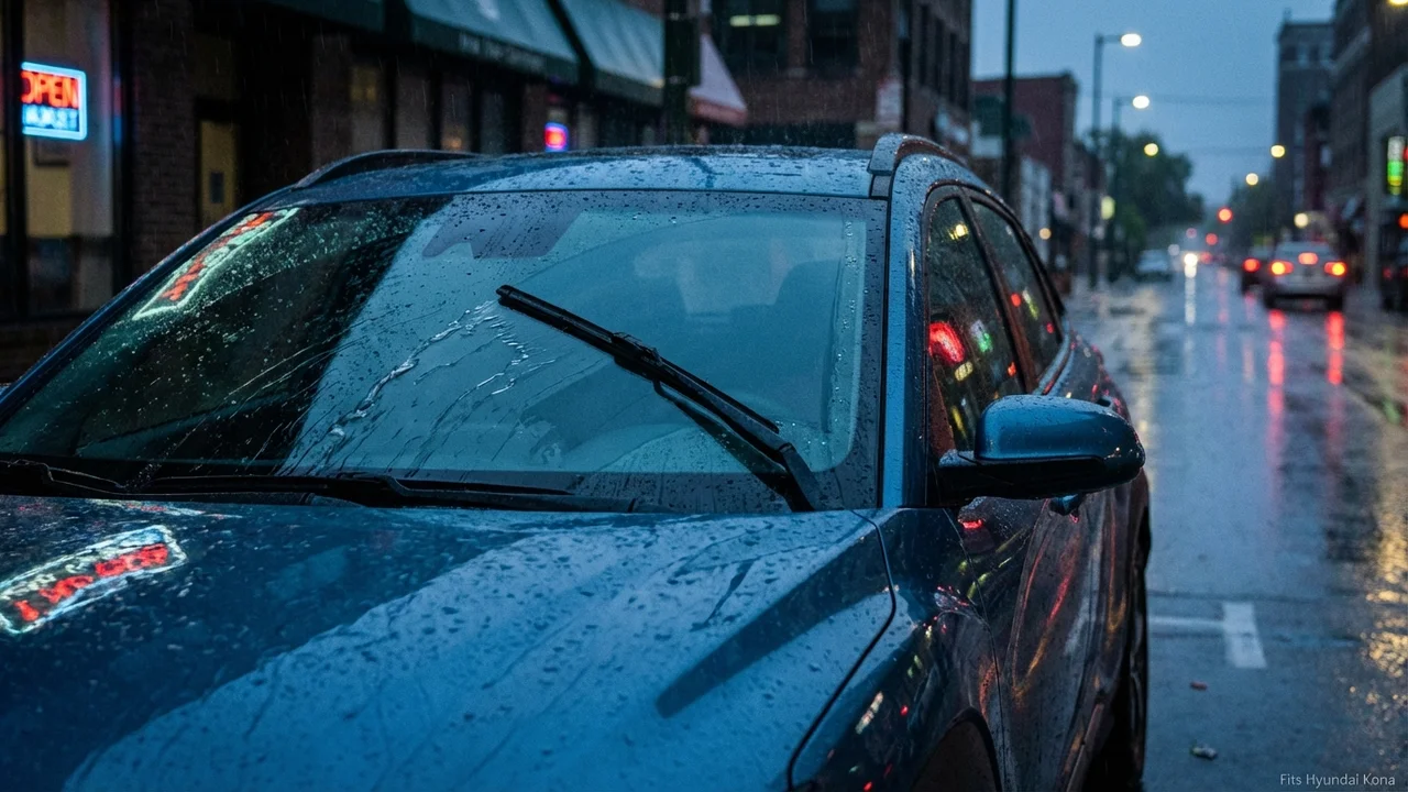 Hyundai Kona Driver Side Wiper Blade — 28