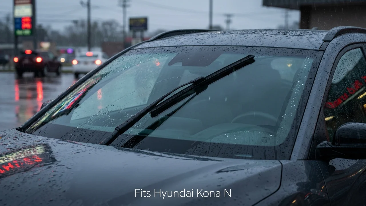 Hyundai Kona N Driver Side Wiper Blade — 28