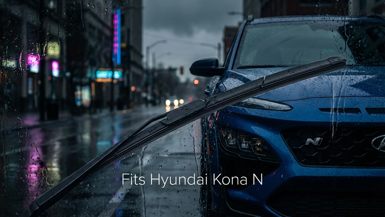 Hyundai Kona N Passenger Side Wiper Blade — 19