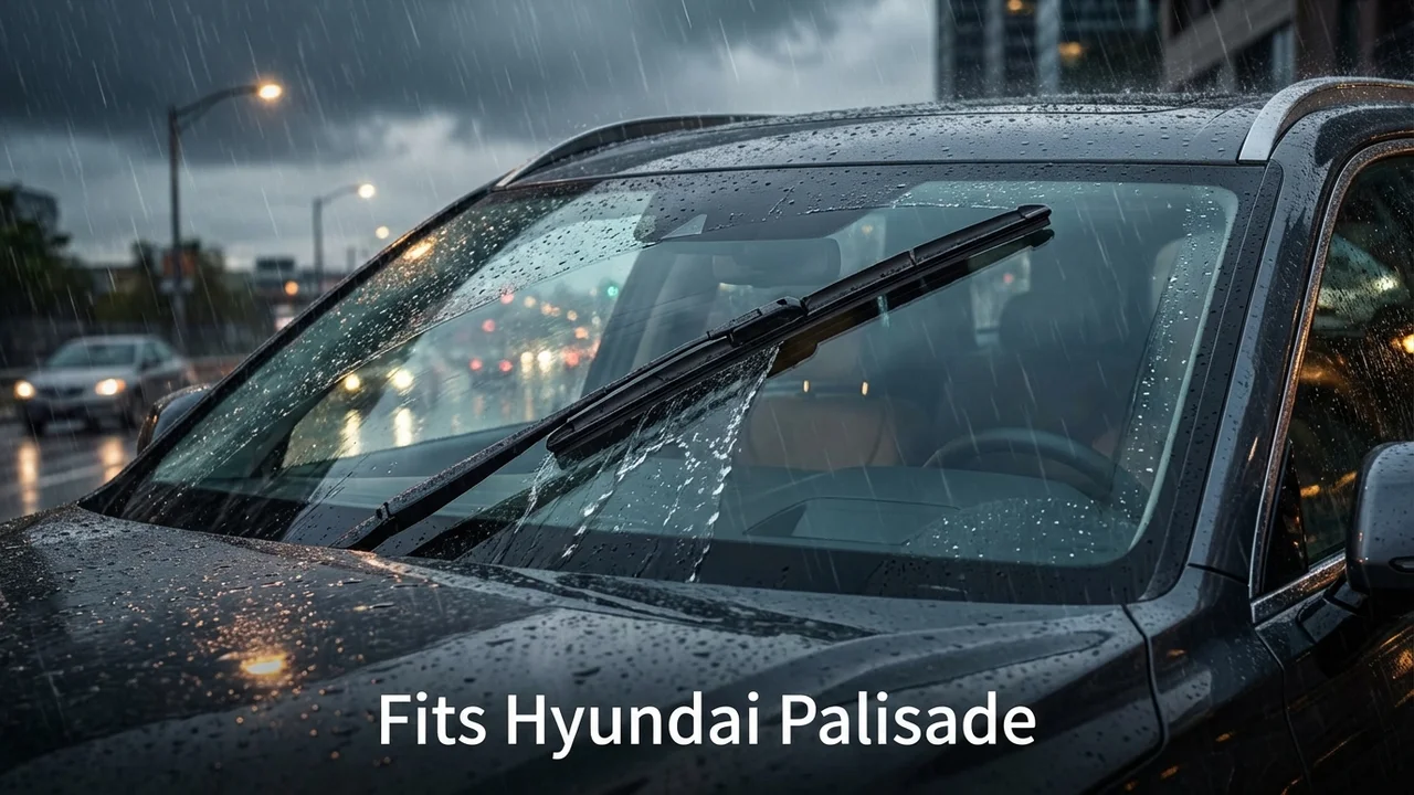 Hyundai Palisade Driver Side Wiper Blade — 22