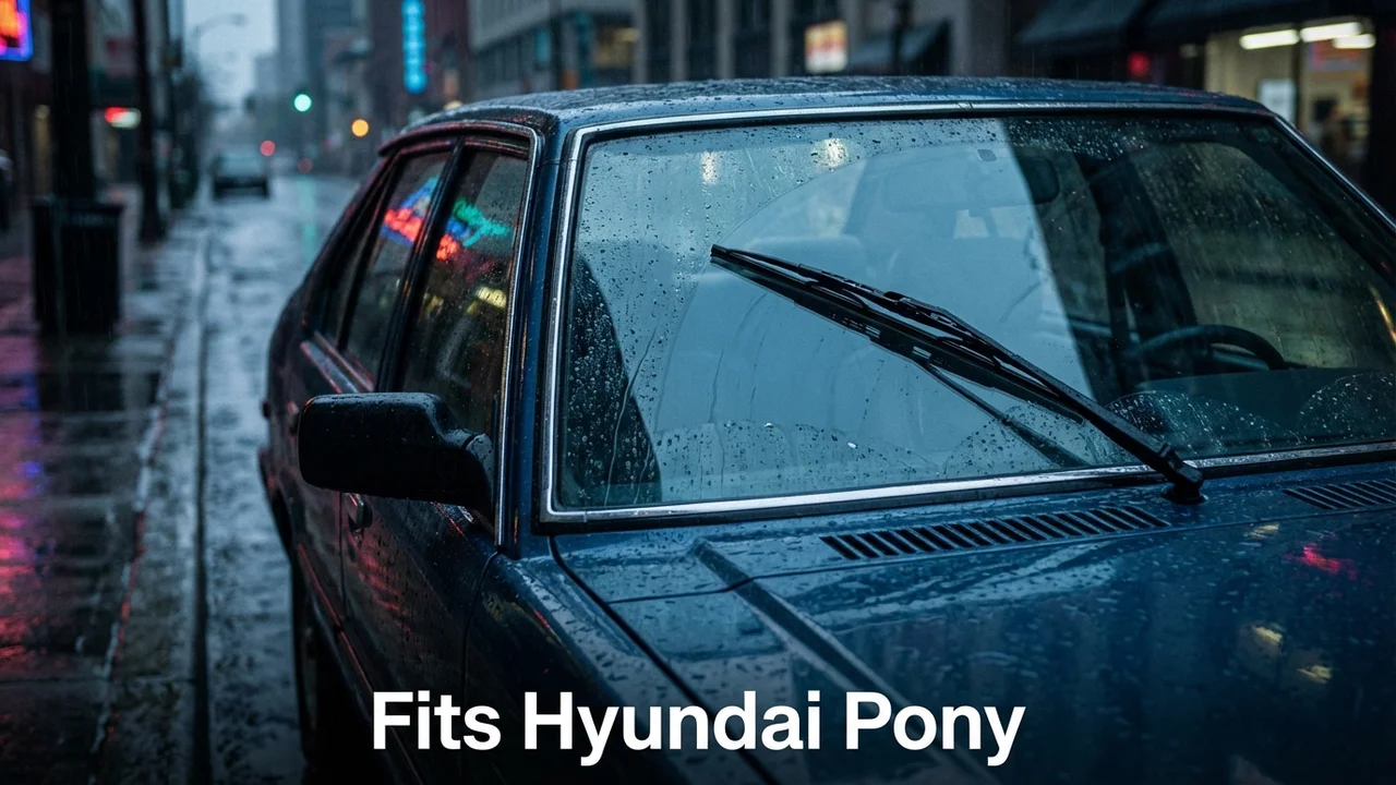 Hyundai Pony Passenger Side Wiper Blade — 24