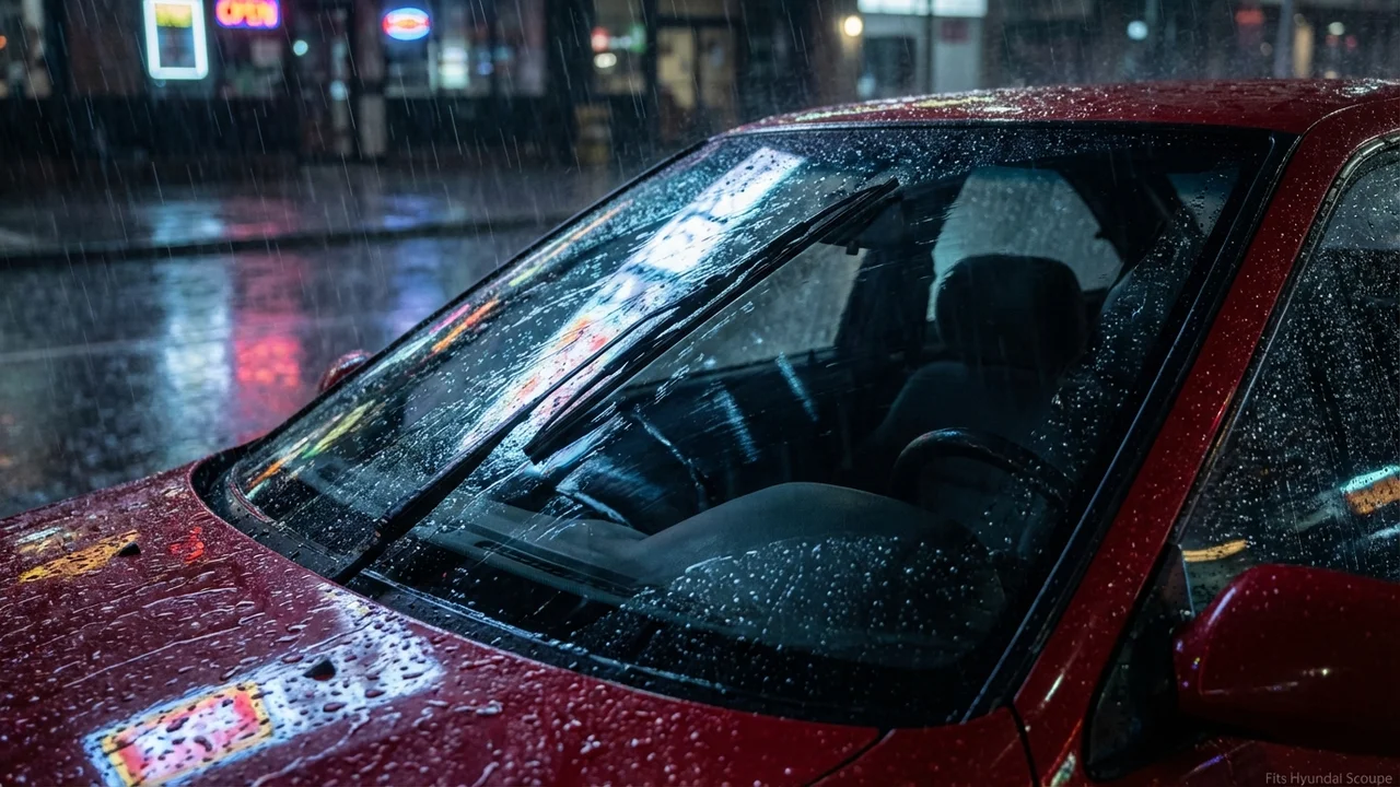 Hyundai Scoupe Passenger Side Wiper Blade — 18