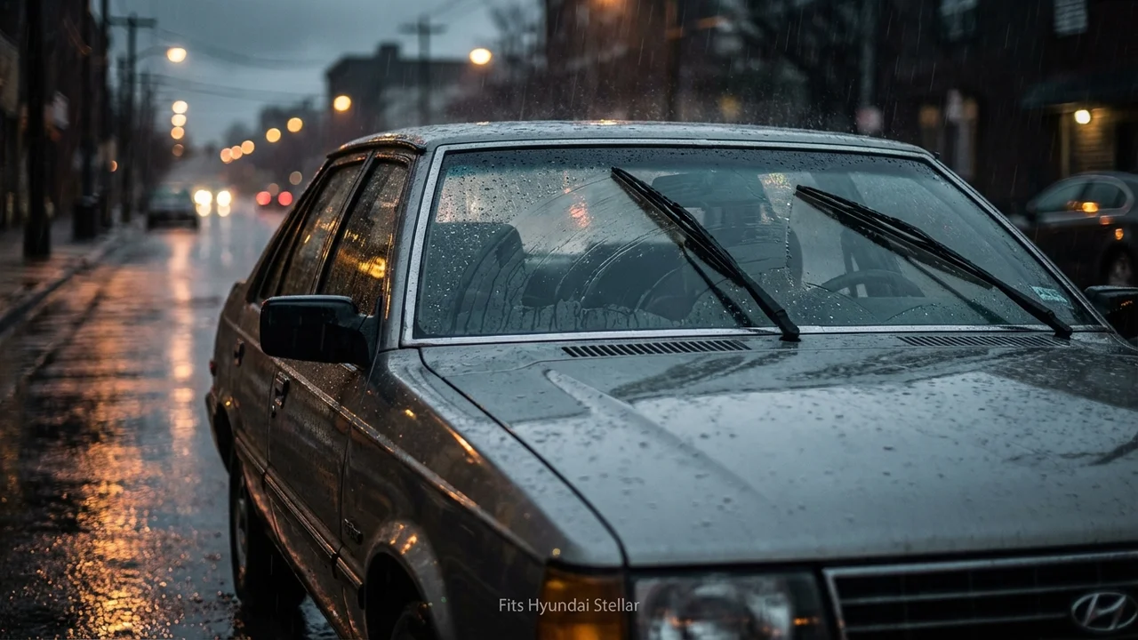 Hyundai Stellar Driver Side Wiper Blade — 28