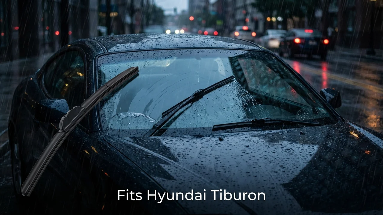 Hyundai Tiburon Driver Side Wiper Blade — 22