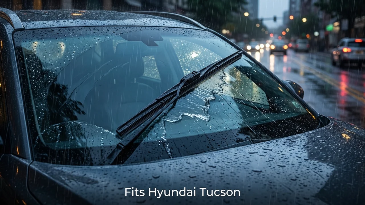 Hyundai Tucson Driver Side Wiper Blade — 24