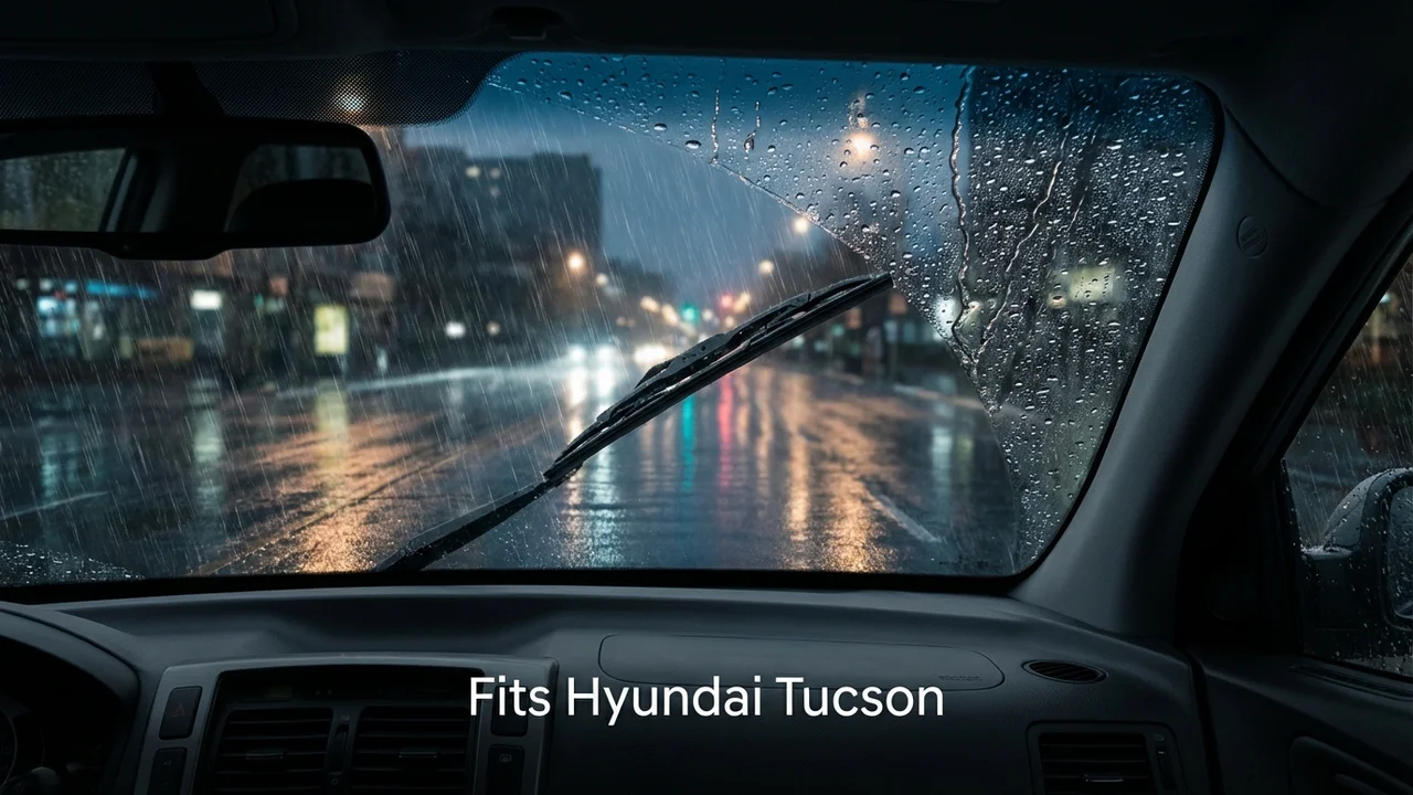 Hyundai Tucson Passenger Side Wiper Blade — 16