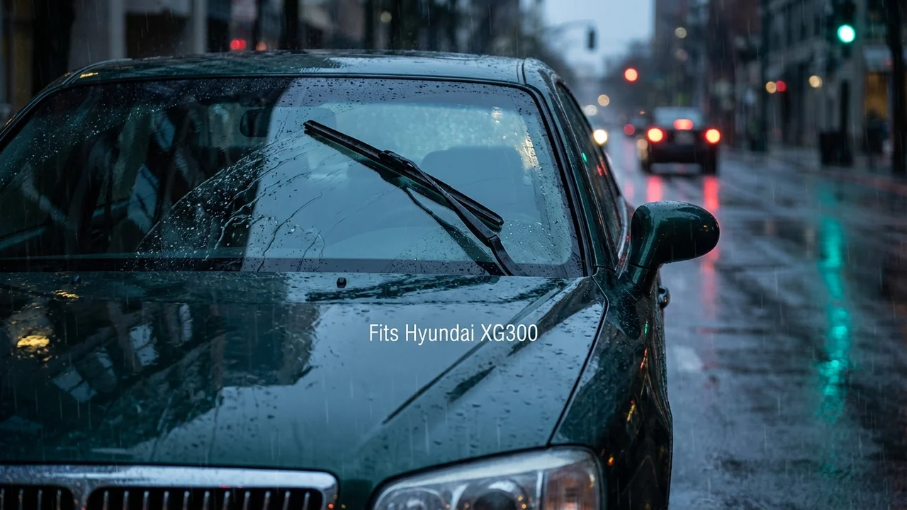 Hyundai XG300 Driver Side Wiper Blade — 24