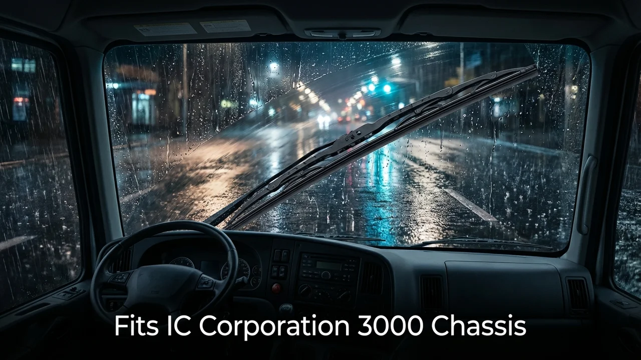 IC Corporation 3000 Chassis Driver Side Wiper Blade — 24