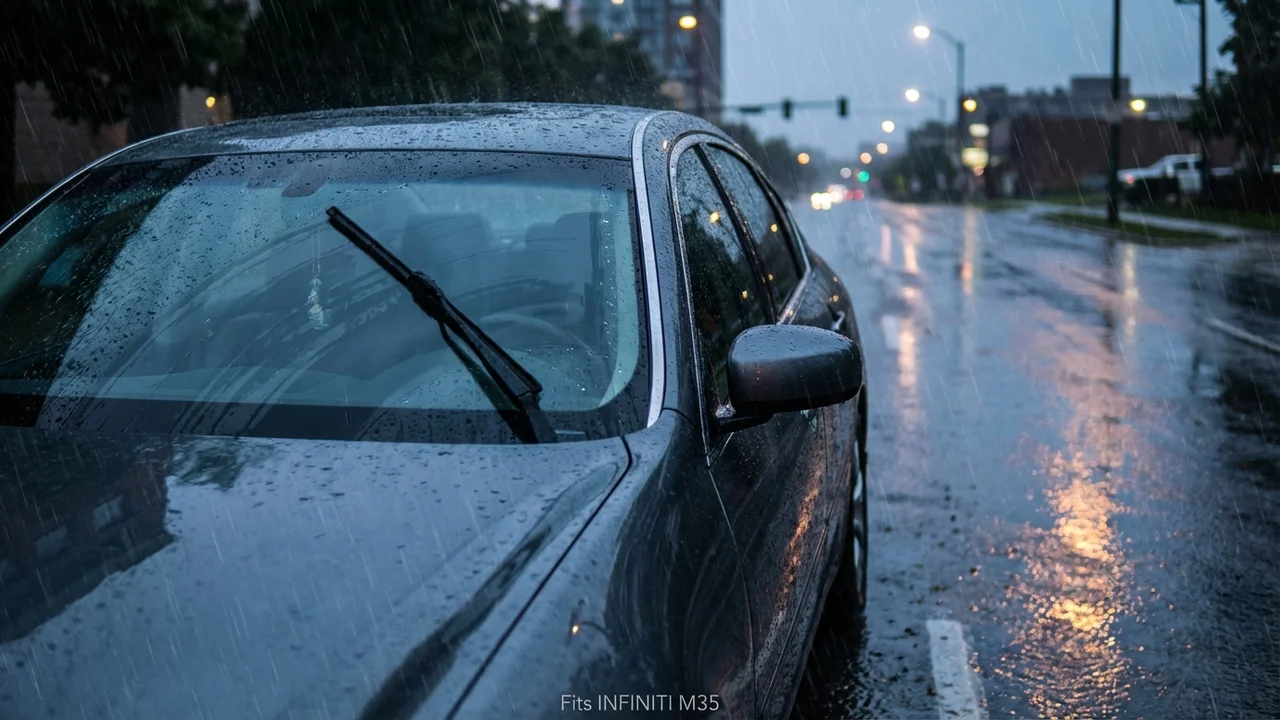 INFINITI M35 Driver Side Wiper Blade — 24