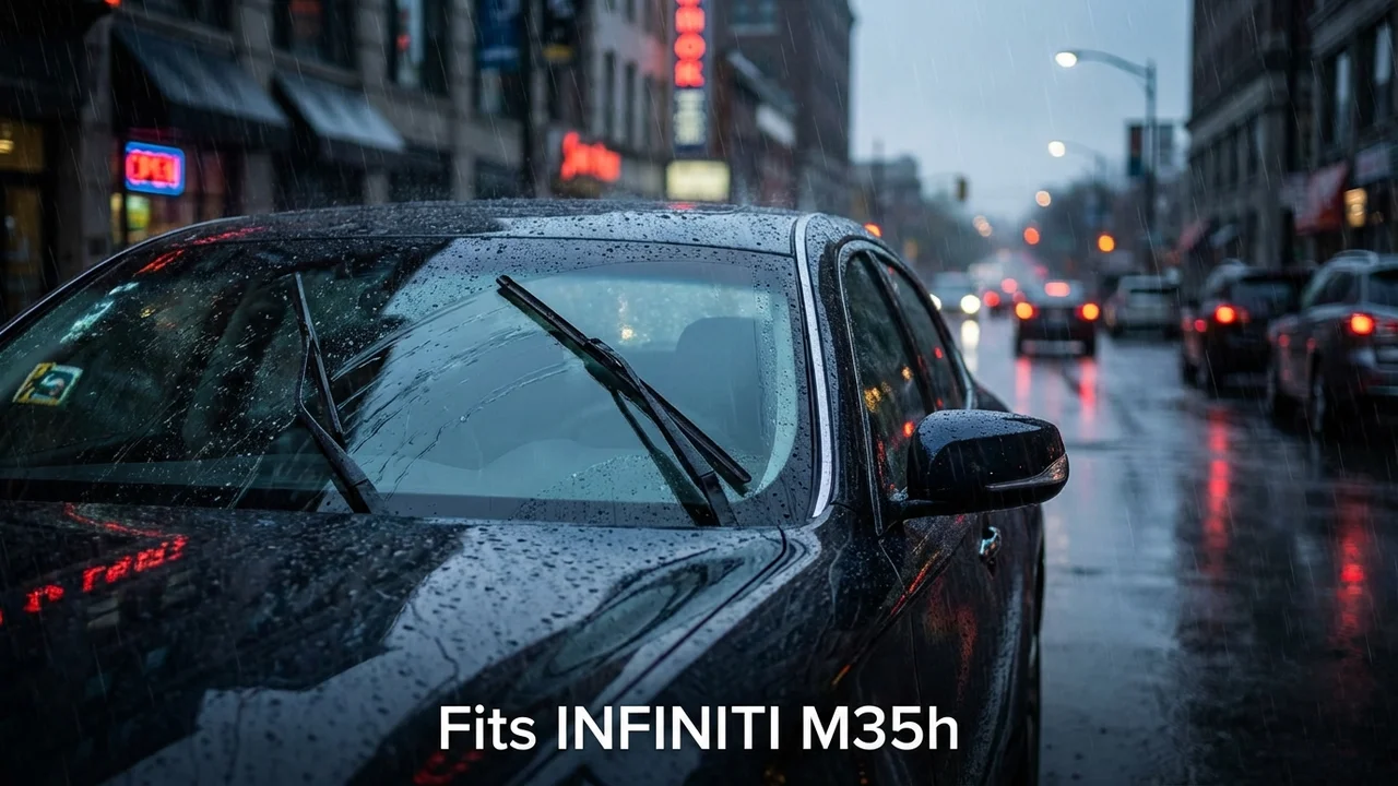 INFINITI M35h Driver Side Wiper Blade — 20