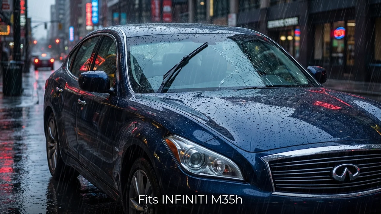 INFINITI M35h Passenger Side Wiper Blade — 18