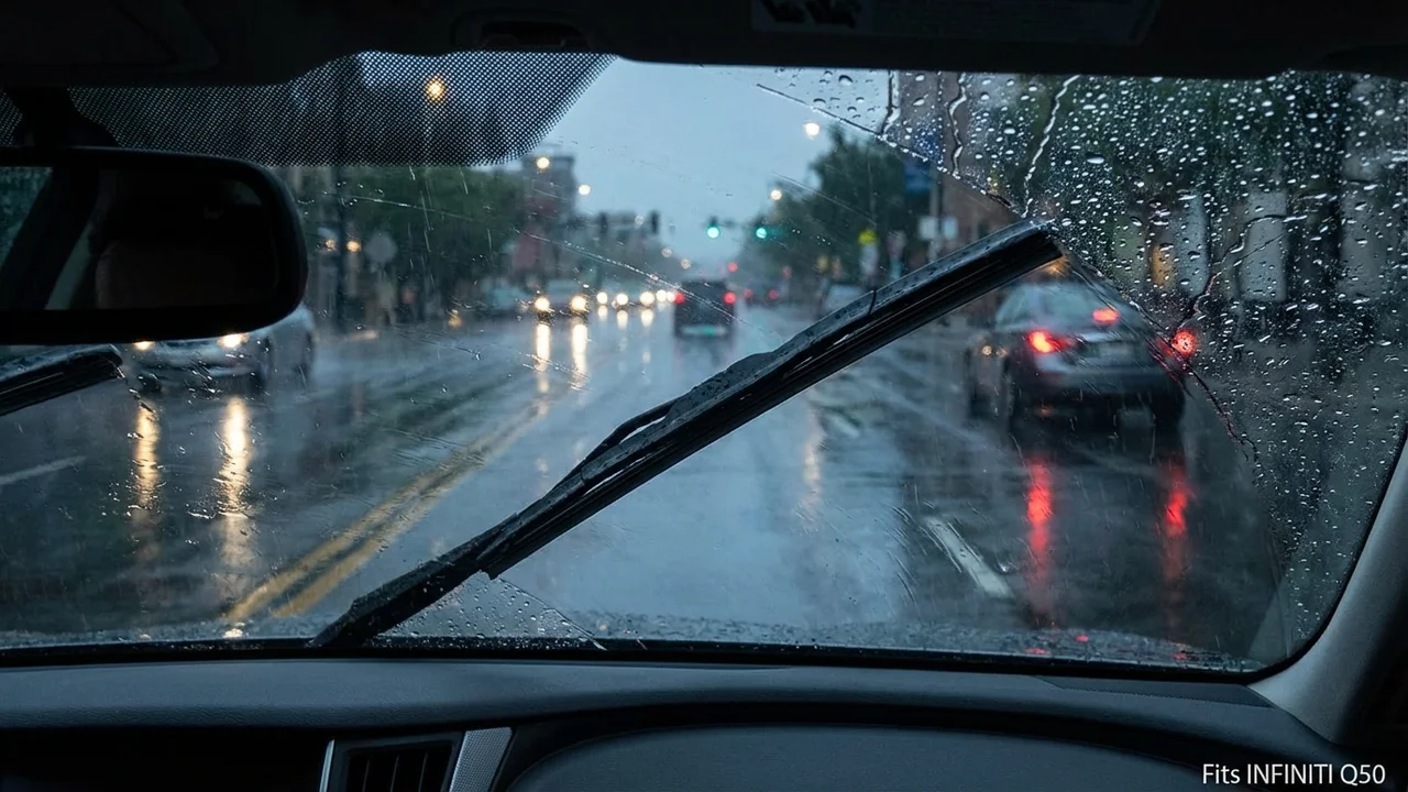 INFINITI Q50 Passenger Side Wiper Blade — 17