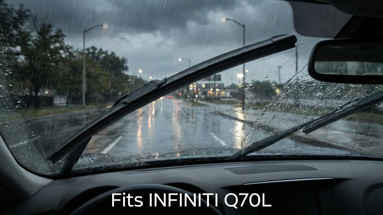 INFINITI Q70L Driver Side Wiper Blade — 21