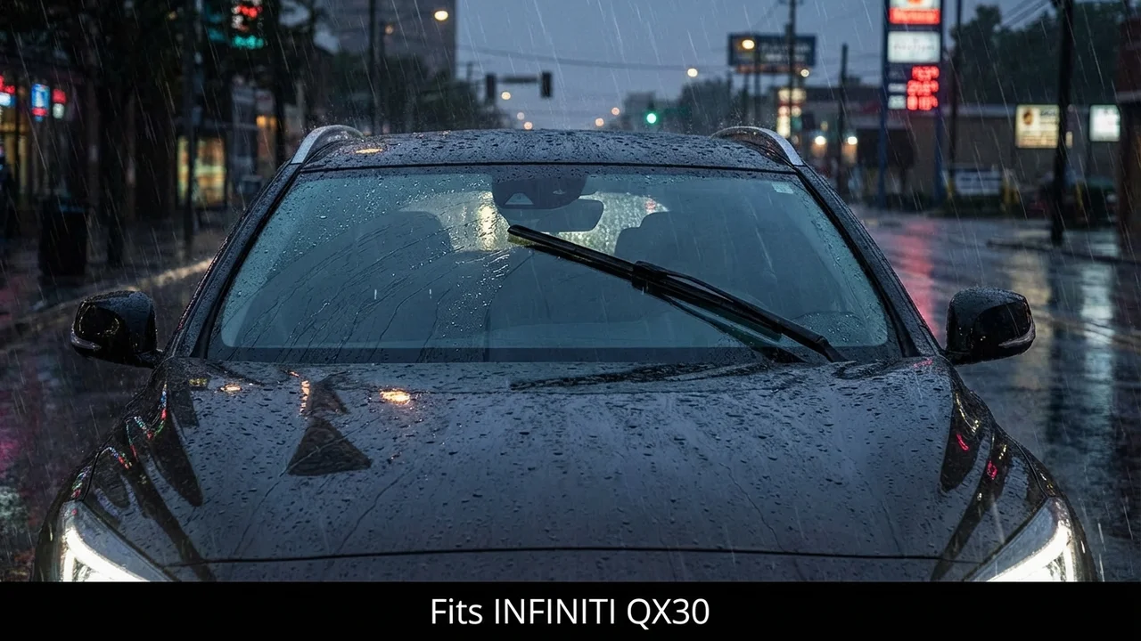 INFINITI QX30 Driver Side Wiper Blade — 28
