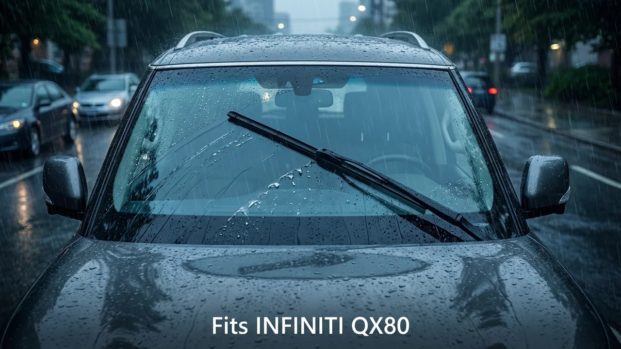 INFINITI QX80 Driver Side Wiper Blade — 22